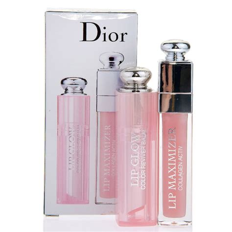 dior addict 2-piece lip balm & gloss set